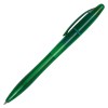 Bolígrafo Retráctil Transparente Flora A2600 Verde (Plástico as)