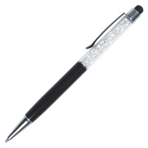 BOLÍGRAFO DE ALUMINIO RETRÁCTIL SERENA A2603 NEGRO (Aluminio)