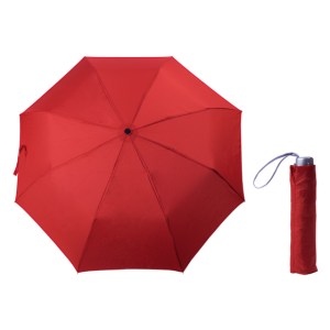 PARAGUAS DE BOLSILLO ELIO A2609 ROJO (Pongee)