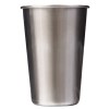 VASO DE ACERO INOX. SUBLIMACIÓN JULL A2614 PLATA (Acero Inoxidable)