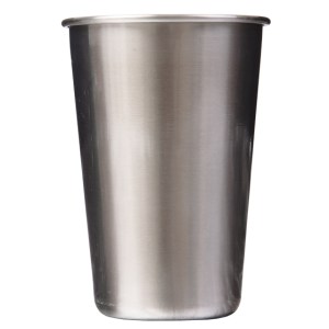 VASO DE ACERO INOX. SUBLIMACIÓN JULL A2614 PLATA (Acero Inoxidable)