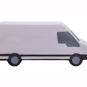 FIGURA ANTIESTRÉS CAMIONETA KENYA A2629 BLANCO (Poliuretano)