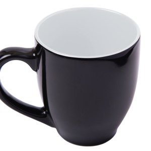 TAZA CON RECUBRIMIENTO BRILLANTE SORA A2634 BLANCO (Cerámica)