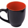TAZA CON RECUBRIMIENTO BRILLANTE SORA A2634 NARANJA (Cerámica)