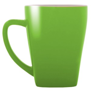 TAZA CON BASE CUADRADA ABBA A2635 VERDE CLARO (Cerámica)