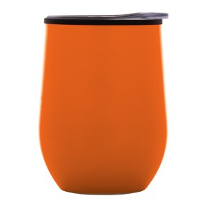 VASO TERMICO AKON A2636 NARANJA (Acero Inoxidable / Plástico)