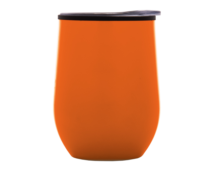 VASO TERMICO AKON A2636 NARANJA (Acero Inoxidable / Plástico)