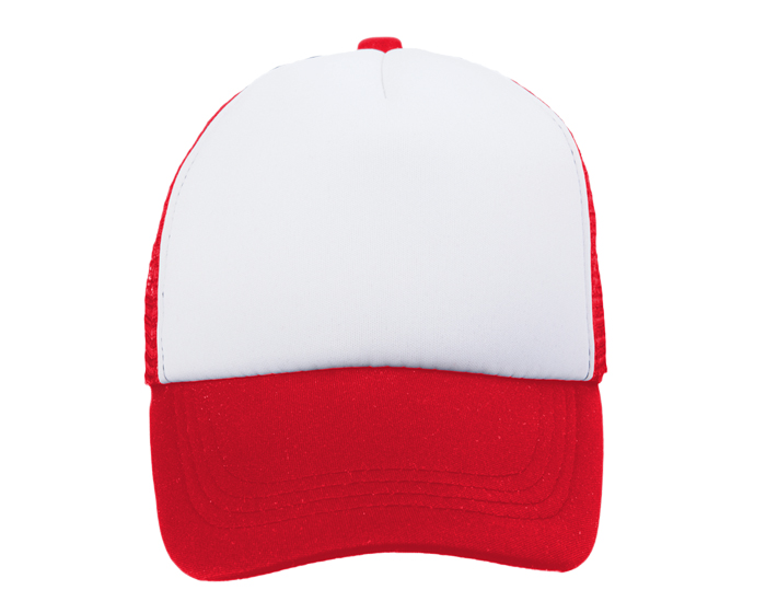 GORRA EN POLIÉSTER PARA NIÑOS MARFIL A2640 ROJO (Poliéster)