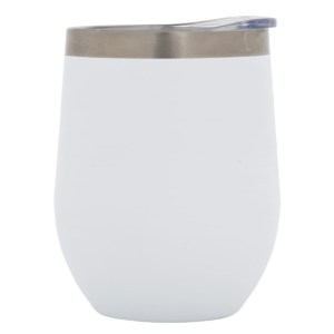 VASO TÉRMICO DOBLE PARED ACERO INOX.  JUNO A2645 BLANCO (Acero Inoxidable 304)