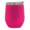 VASO TÉRMICO DOBLE PARED ACERO INOX.  JUNO A2645 ROSA (Acero Inoxidable 304)