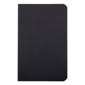 MINI LIBRETA PASTA FLEXIBLE COVA A2646 NEGRO (Poliuretano)