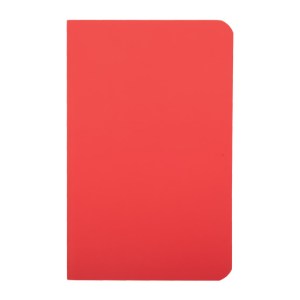 MINI LIBRETA PASTA FLEXIBLE COVA A2646 ROJO (Poliuretano)
