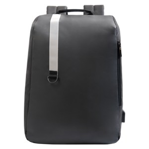 MOCHILA BACKPACK PORTA LAPTOP SOMBRA A2656 NEGRO (Poliuretano / Nylon)