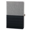 LIBRETA VERTICAL A5 ARTHUR A2663 GRIS (Poliéster)