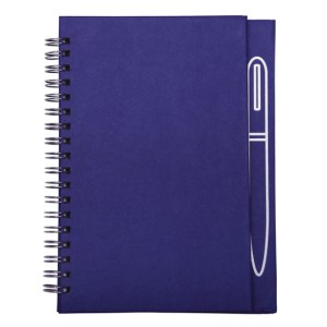 LIBRETA PERSONAL CON ESPIRAL SPAIN A2670 AZUL (Cartón)
