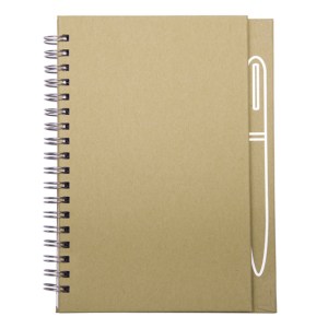 LIBRETA PERSONAL CON ESPIRAL SPAIN A2670 BEIGE (Cartón)