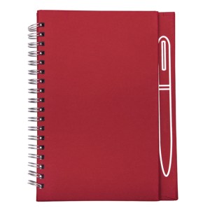 LIBRETA PERSONAL CON ESPIRAL SPAIN A2670 ROJO (Cartón)