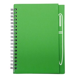 LIBRETA PERSONAL CON ESPIRAL SPAIN A2670 VERDE CLARO (Cartón)