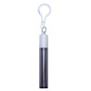 POPOTE DE METAL RETRÁCTIL SIPPY A2674 GRIS (Acero inoxidable / Plástico)