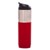 TERMO DOBLE PARED ACERO INOXIDABLE FRED A2679 ROJO (Acero Inoxidable 304)