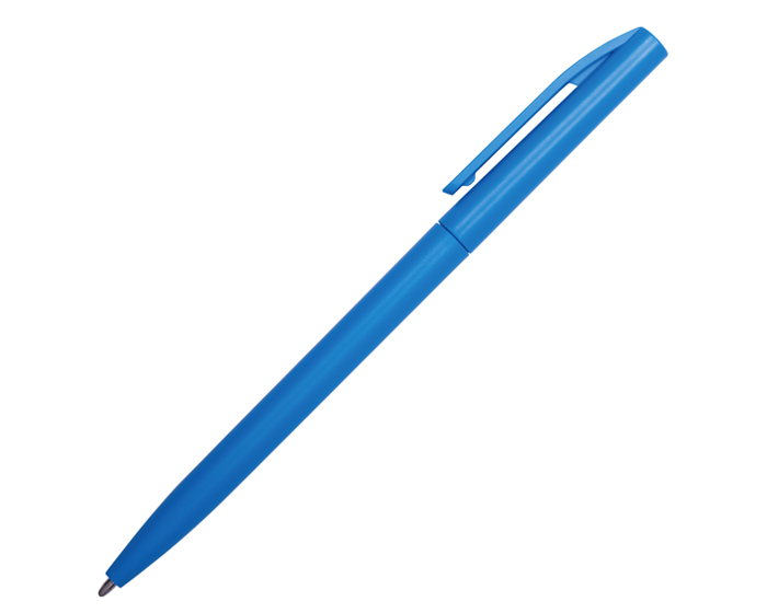 BOLÍGRAFO DE PLÁSTICO PRAGA A2696 AZUL CLARO (Plástico)