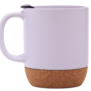 TAZA DE CERÁMICA ELLIS A2700 BLANCO (Cerámica / Corcho / Pástico)