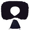 ALMOHADA DE VIAJE DREAMY A2703 NEGRO (PVC / Poliéster)