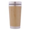 Termo Doble Pared Acero Inox. Allen A2704 Café (Acero inoxidable / bambú)