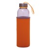 CILINDRO DE VIDRIO KRISTAL A2705 NARANJA (Vidrio / Neopreno)