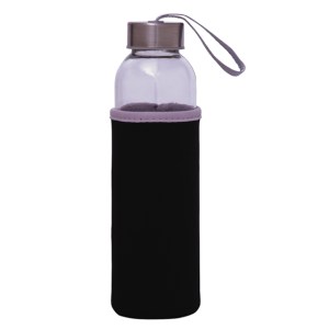 CILINDRO DE VIDRIO KRISTAL A2705 NEGRO (Vidrio / Neopreno)