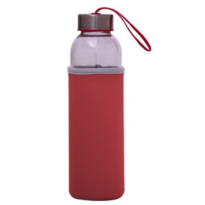 CILINDRO DE VIDRIO KRISTAL A2705 ROJO (Vidrio / Neopreno)
