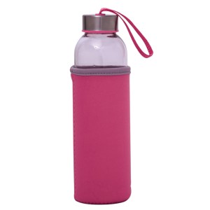 CILINDRO DE VIDRIO KRISTAL A2705 ROSA (Vidrio / Neopreno)
