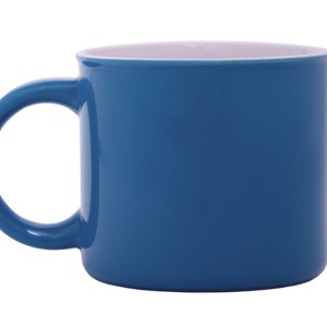 TAZA DE CERÁMICA BICOLOR TAMMY A2716 AZUL CLARO (Cerámica)