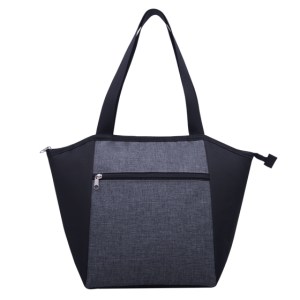 HIELERA/LONCHERA TERMICA JANET A2723 GRIS (Policanvas)