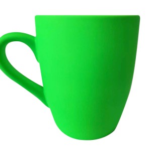 TAZA DE CERÁMICA BICOLOR TONY A2733 VERDE (Cerámica)