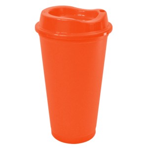 VASO DE PLÁSTICO ALDO A2750 NARANJA (Plástico PP)