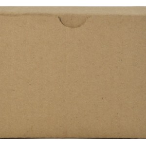 CAJA DE CARTÓN No2 EMPAQUE TAZA A2756 CAFÉ (Cartón Corrugado)
