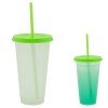 VASO DE PLÁSTICO SNOW A2770 VERDE CLARO (Plástico PP)