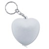 Llavero Corazón C/flex. Active A2774 Blanco (Plástico)