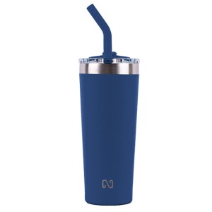 TERMO DOBLE PARED ACERO INOXIDABLE 22 OZ. NAYAD TROUPER A2779 AZUL MARINO (Acero Inoxidable / Tritan)