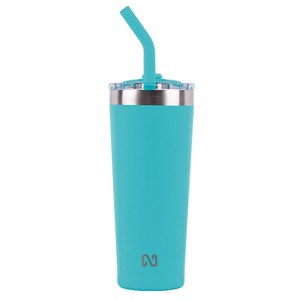 TERMO DOBLE PARED ACERO INOXIDABLE 22 OZ. NAYAD TROUPER A2779 TURQUESA (Acero Inoxidable / Tritan)