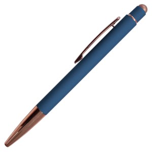BOLÍGRAFO METÁLICO CON TOUCH LEIA A2795 AZUL (Aluminio / Plástico)