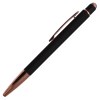 BOLÍGRAFO METÁLICO CON TOUCH LEIA A2795 NEGRO (Aluminio / Plástico)