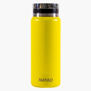 TERMO DOBLE PARED ACERO INOXIDABLE 26 OZ. NAYAD ROAMER A2844 AMARILLO (Acero Inoxidable)
