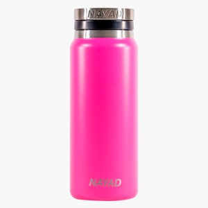 TERMO DOBLE PARED ACERO INOXIDABLE 26 OZ. NAYAD ROAMER A2844 ROSA (Acero Inoxidable)