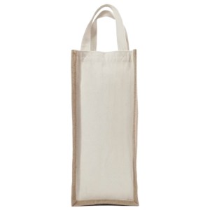 BOLSA DE ALGODÓN PARA BOTELLAS VINAGRETO A2854 BLANCO (Yute / Algodón)