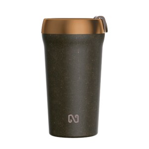 TERMO DE GRANO DE CAFÉ 14 OZ NAYAD TINOS A2865 CAFE (Interior: Acero Inoxidable 304 / Exterior: Granos de Café)
