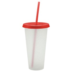 VASO DE PLÁSTICO LIB A2881 ROJO (Polipropileno)