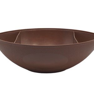 PLATO BOTANERO AMERICANO TOUCHDOWN A2896 CAFÉ (Plástico PP)