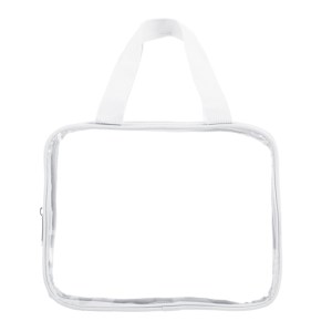 BOLSA PARA ACCESORIOS CON ASAS FABY A2907 BLANCO (Poliéster 600D / PVC)